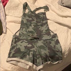 Camo overalls